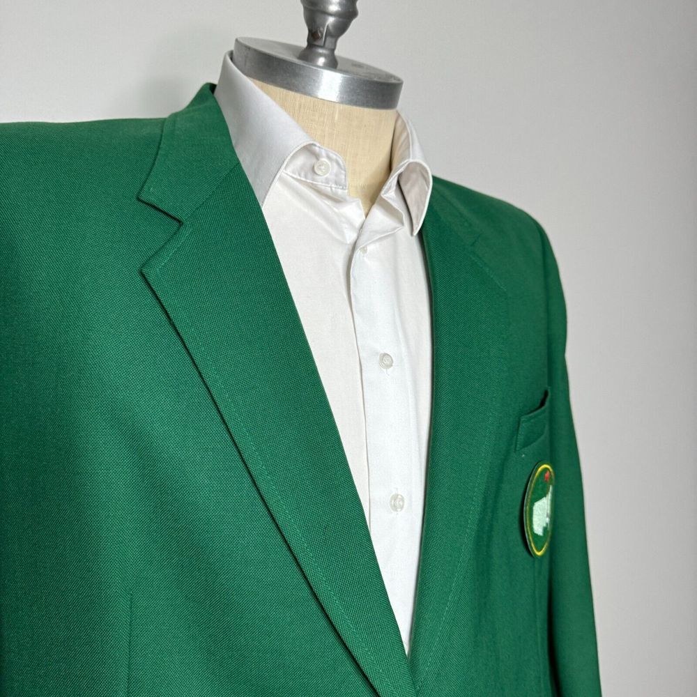 Lady Harwick Masters Womens‎ Jacket Blazer Sport Coat 24 Replica Green Augusta - Picture 2 of 12